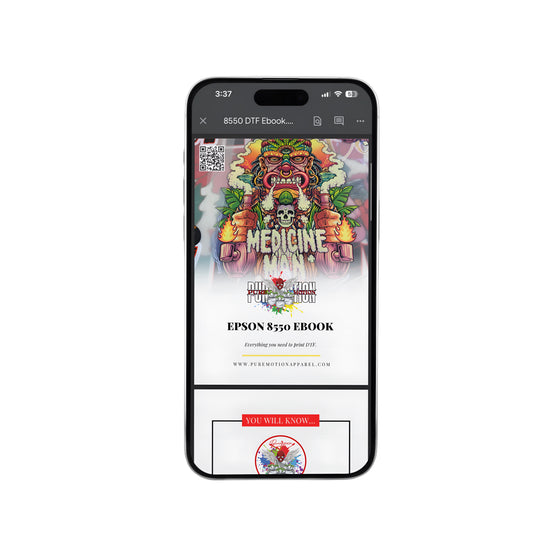 Epson 8550 to DTF Ebook